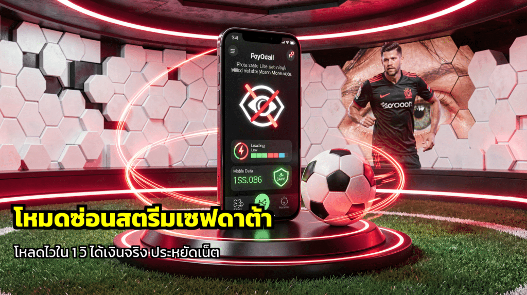โหมดซ่อนสตรีมเซฟดาต้า